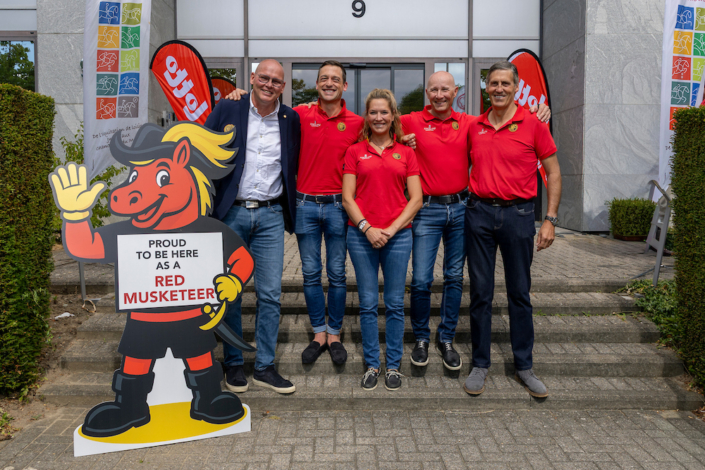 Team Dressage, Van Lent Jeroen, (chef d’equipe), Verwimp Wim, Pauluis